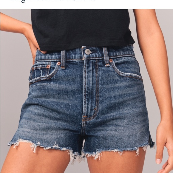 ABERCOMBIE JEAN SHORTS - Picture 1 of 6